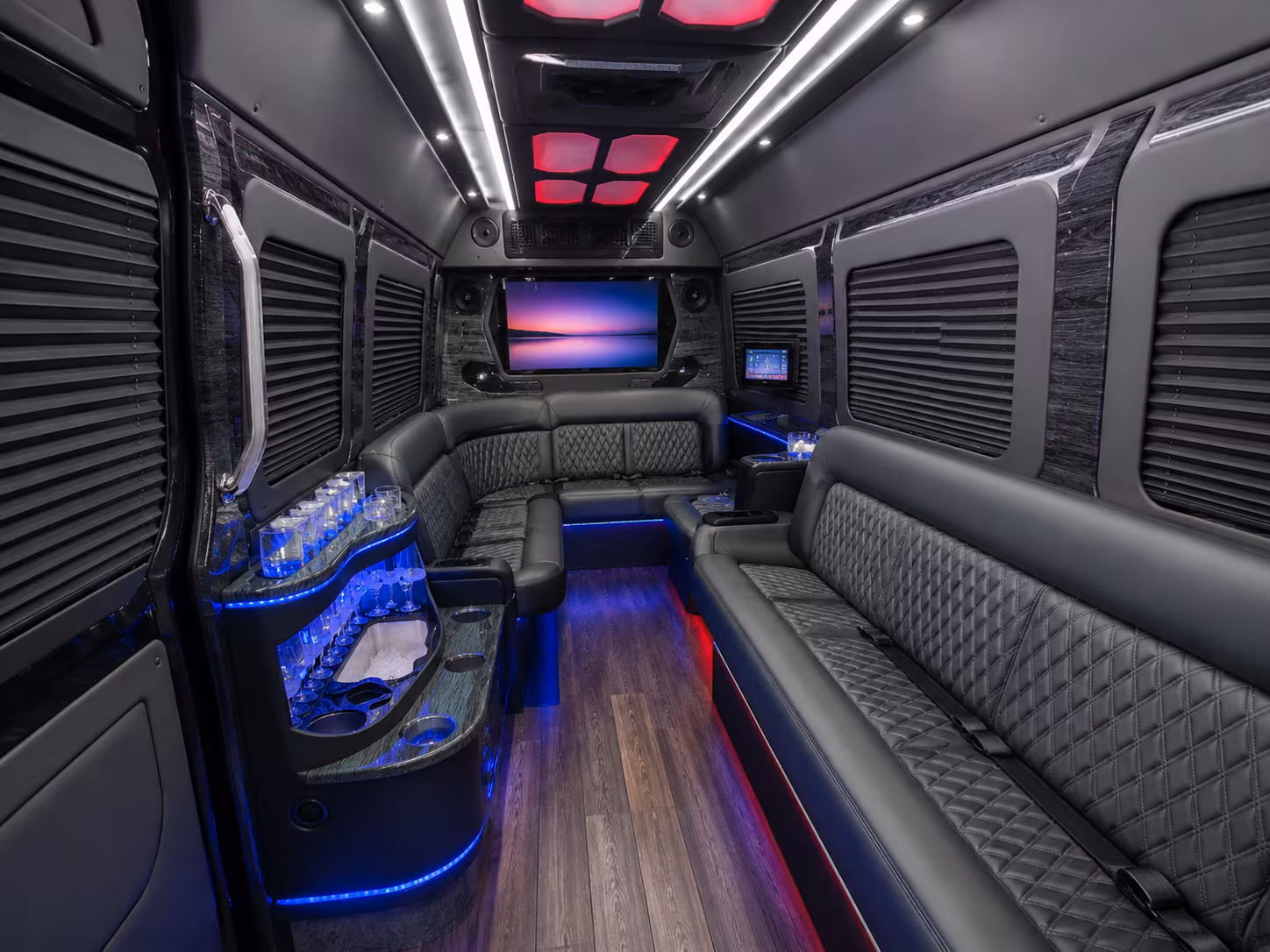 st joseph sporting event transportation onboard seating